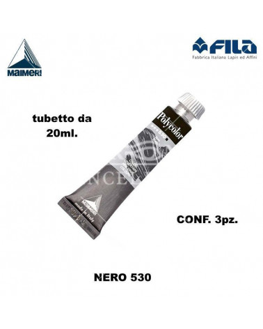 MAIMERI TEMPERA ACRILICA 20ML NERO 530 [3PZ]