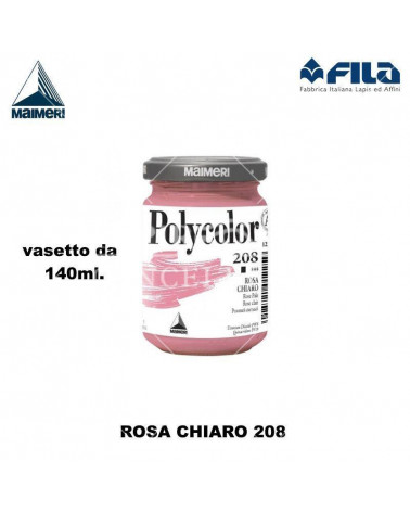 MAIMERI TEMPERA ACRILICA 140ML ROSA CHIARO 208