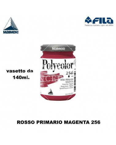 MAIMERI TEMPERA ACRILICA 140ML ROSSO MAGENTA 256