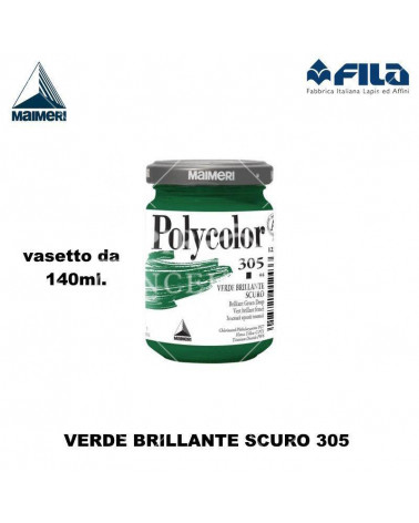 MAIMERI TEMPERA ACRILICA 140ML VERDE SCURO 305