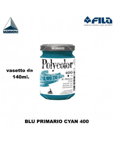 MAIMERI TEMPERA ACRILICA 140ML BLU CYAN 400