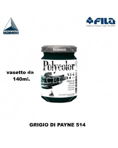 MAIMERI TEMPERA ACRILICA 140ML GRIGIO DI PAYNE 514