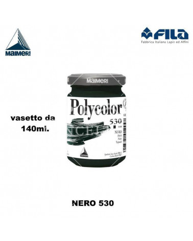 MAIMERI TEMPERA ACRILICA 140ML NERO 530