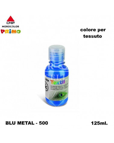 PRIMO COLORE PER TESSUTO 125ML BLU-METAL