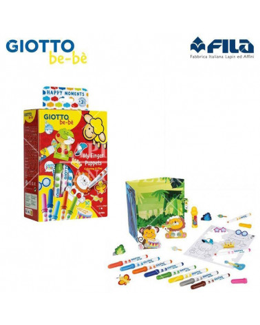 GIOTTO BEBE' HAPPY MOMENTS MY FINGER PUPPETS 478500