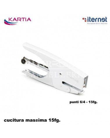 ITERNET CUCITRICE PINZA KARTIA 8 BIANCO