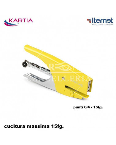 ITERNET CUCITRICE PINZA KARTIA 8 GIALLO