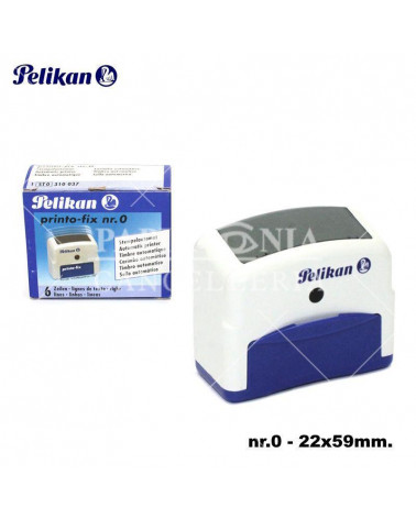 PELIKAN TIMBRO PRINTO-FIX N.0 22X59 AUTOMATICO