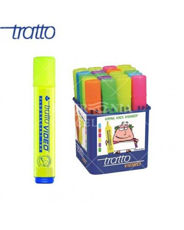 TRATTO VIDEO ASSORTITO EVIDENZIATORE [20PZ]