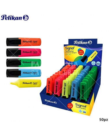 PELIKAN EVIDENZIATORE TEXMARKER COL.ASSORTITI 50PZ.