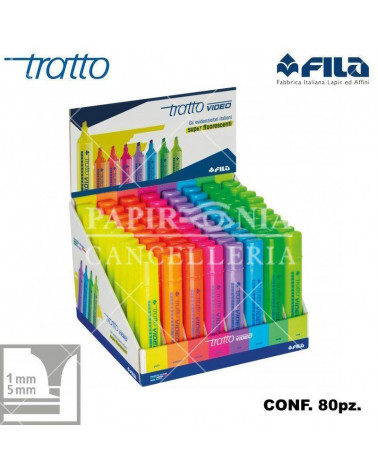 TRATTO ESP VIDEO 80PZ. 838100