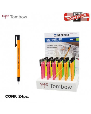 TOMBOW GOMMA MONO ZERO FLUO PEH-KU-24P-2A