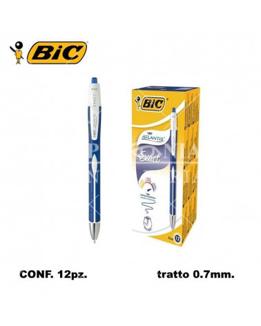 BIC SFERA ATLANTIS EXACT 12PZ. BLU