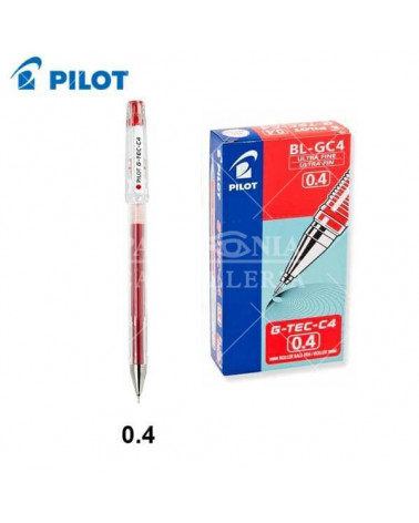 PILOT SFERA GTEC C4 04  ROSSO [12PZ]