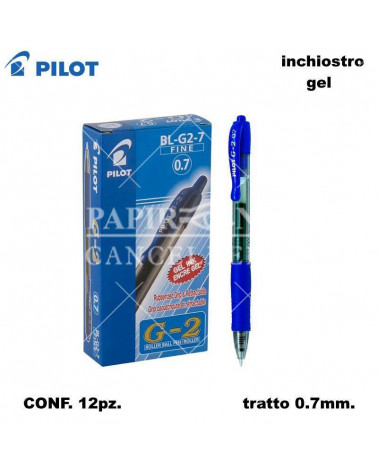 PILOT SFERA G2 07  BLU-SCATTO [12PZ]