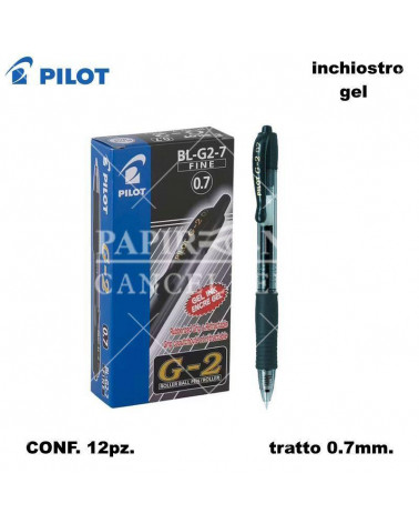 PILOT SFERA G2 07  NERO-SCATTO [12PZ]