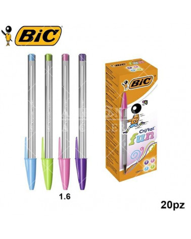 BIC SFERA MULTICOLOR 1,6 20PZ. FUN