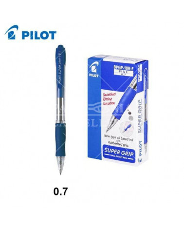 PILOT SFERA SUPERGRIP F  BLU-SCATTO [12PZ]