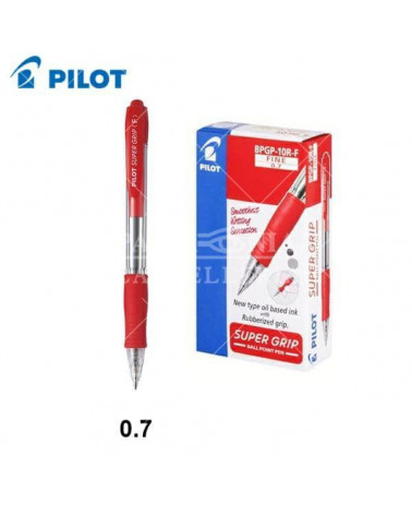 PILOT SFERA SUPERGRIP F  ROSSO-SCATTO [12PZ]