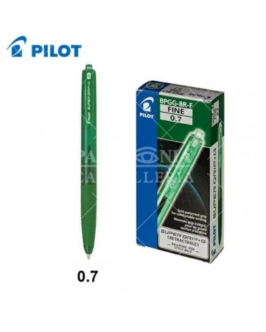 PILOT SFERA SUPERGRIP-G  VERDE F-SCATTO [12PZ]