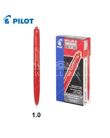 PILOT SFERA SUPERGRIP-G  ROSSO-M-SCATTO [12PZ]