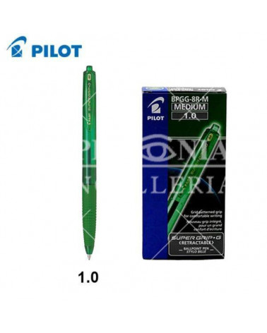 PILOT SFERA SUPERGRIP-G  VERDE M-SCATTO [12PZ]