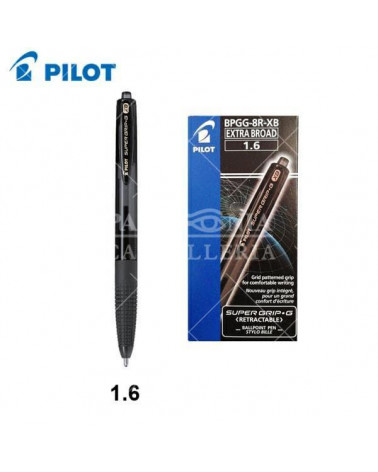 PILOT SFERA SUPERGRIP-G  NERO XB-SCATTO [12PZ]