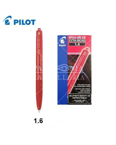 PILOT SFERA SUPERGRIP-G  ROSSO XB-SCATTO [12PZ]