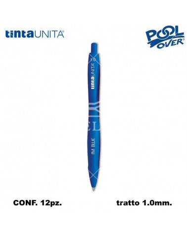 TINTA UNITA SFERA I'M 1.0 BLU 12PZ. 51188