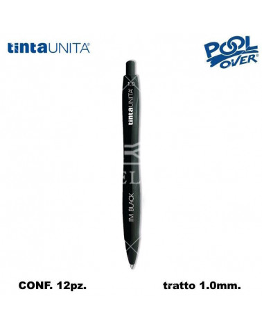 TINTA UNITA SFERA I'M 1.0 NERO 12PZ. 51189