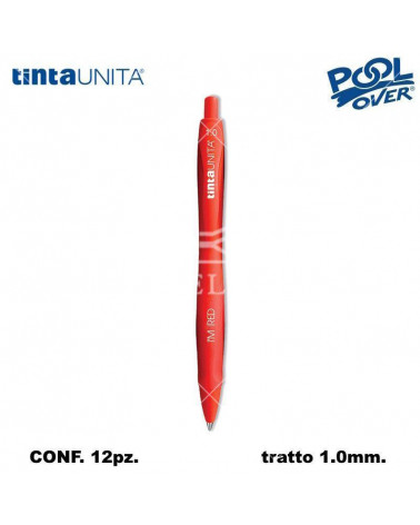 TINTA UNITA SFERA I'M 1.0 ROSSO 12PZ. 51190