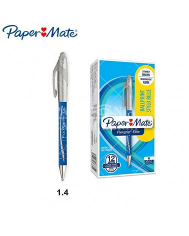 PAPER MATE SFERA FLEXGRIP ELITE  BLU-SCATTO [12PZ]