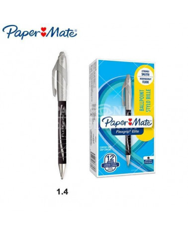 PAPER MATE SFERA FLEXGRIP ELITE  NERO-SCATTO [12PZ]