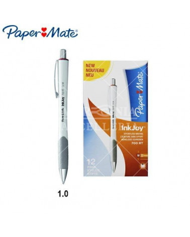 PAPER MATE SFERA INKJOY 700 RT  ROSSO-SCATTO-PAPER [12PZ]