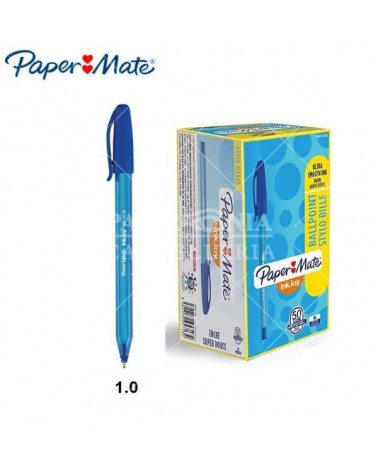 PAPER MATE SFERA INKJOY 100 CAP  BLU [50PZ]