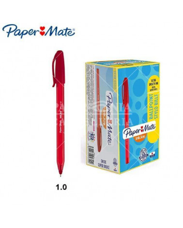 PAPER MATE SFERA INKJOY 100 CAP  ROSSO [50PZ]