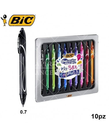 BIC SFERA GEL-OCITY QUICK DRY BOX 10PZ.