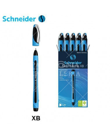 SCHNEIDER SFERA SLIDER MEMO XB  NERO [10PZ]