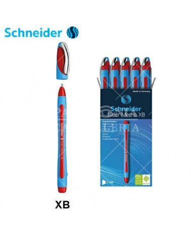 SCHNEIDER SFERA SLIDER MEMO XB  ROSSO [10PZ]