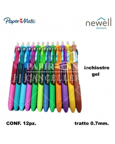 PAPER MATE SFERA INKJOY GEL ASSORTITA [12PZ]