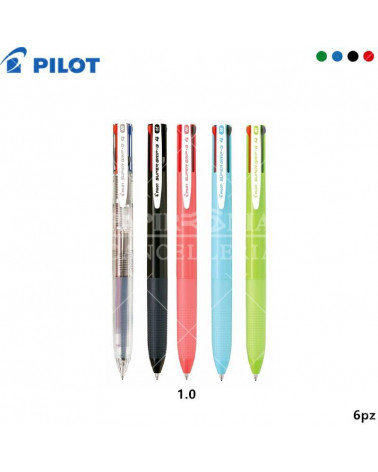 PILOT SFERA SUPERGRIP G 4 COLORI 6PZ.