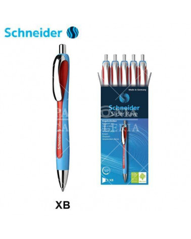 SCHNEIDER SFERA SLIDER RAVE XB  ROSSO [5PZ]