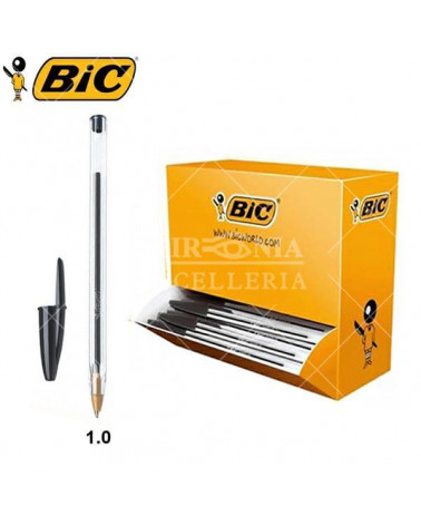 BIC SFERA CRISTALL 100PZ. NERO 811653