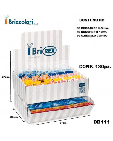 BRIZZOLARI ASS.TO BRIREX ARTE E COLORE 130pz. DB111