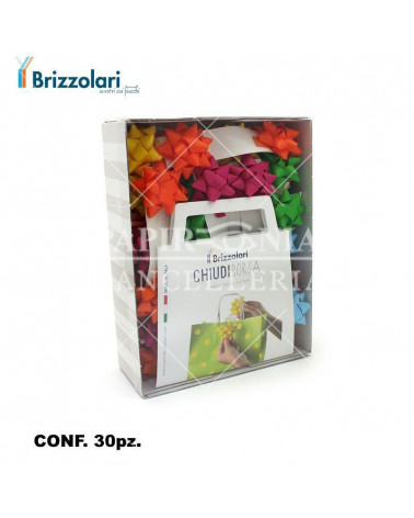 BRIZZOLARI CHIUDIBORSA 6523-99 30PZ. PASTELLO PRIMAVERA