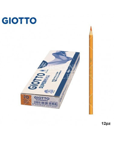 GIOTTO PASTELLO SUPERMINA N.10 ARANCIO MEDIO 10 [12PZ]