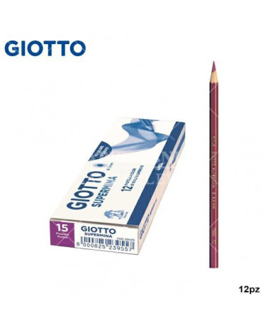 GIOTTO PASTELLO SUPERMINA N.15 PORPORA 15 [12PZ]