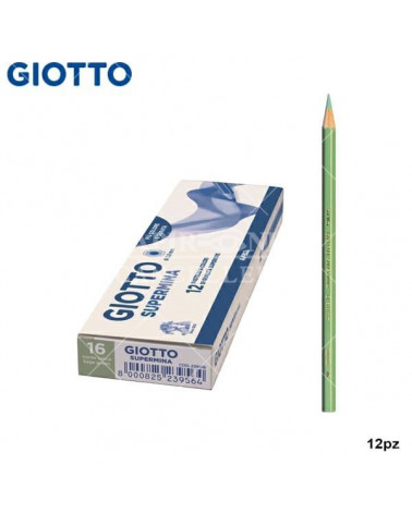 GIOTTO PASTELLO SUPERMINA N.16 VERDE SALVIA 16 [12PZ]