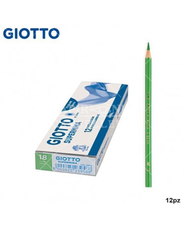 GIOTTO PASTELLO SUPERMINA N.18 VERDE 18 [12PZ]