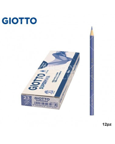 GIOTTO PASTELLO SUPERMINA N.23 BLU COBALTO 23 [12PZ]